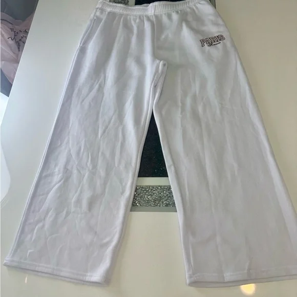 Pant unisex, Winter, size XL , trousers with PARIS logo, flared leg - Picture 2 of 12